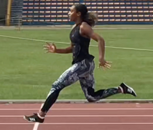 Etienne Maughan 100m Record